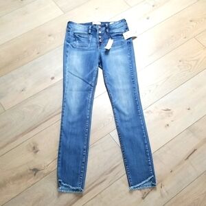 William Rast High rise Ankle button up jeans  by Justin Bieber